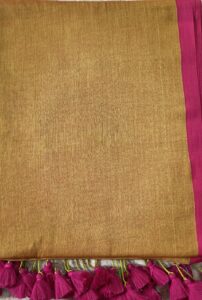 THE SWADISTHANA (Orange and pink saree)