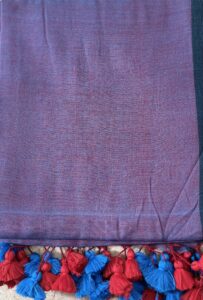 THE SAHASRARA (Purple and indigo saree)